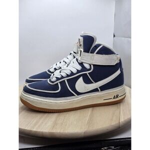 Womens Size 6.5 - Nike Air Force 1 High '07 LV8 "Binary Blue" 806403-401 GS 5Y